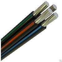 Кабель силовой СИП-4 4x50 самонесущий, изолированный ГОСТ картинка 